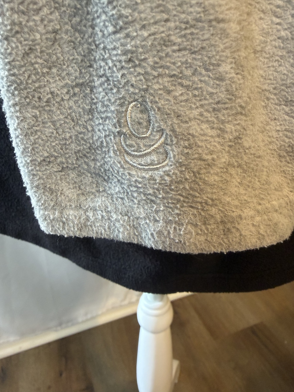 Cuddl Duds Fleece Floral Dip Dye Hoodie Jacket - Picture 8 of 16